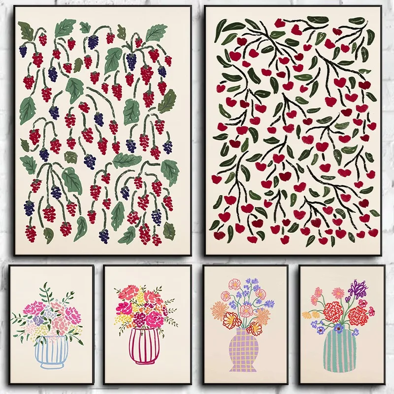 ภาพวาดแคนวาสไร้กรอบ 1 ชิ้น ภาพ - Florist Supply Vases บทวิจารณ์และราคา