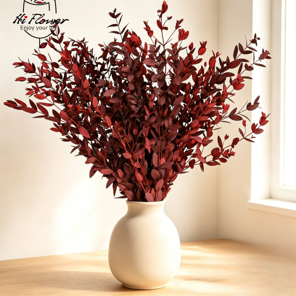 ดอกไม้แห้งธรรมชาติ ช่อดอกยูคาล - Florist Supply Vases บทวิจารณ์และราคา